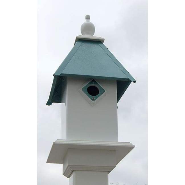 Classic Bluebird House with Verdigris Roof