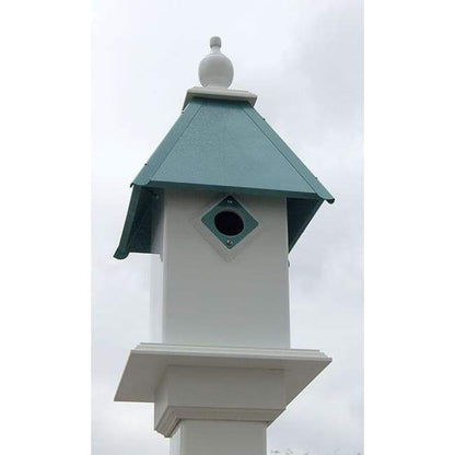 Classic Bluebird House with Verdigris Roof