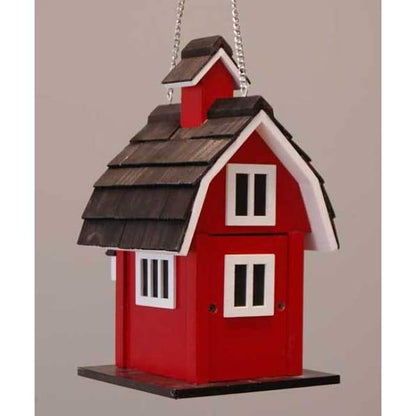 Classic Red Barn Bird House