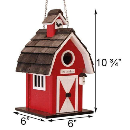 Classic Red Barn Bird House