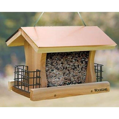 Coppertop Deluxe Seed and Suet Bird Feeder