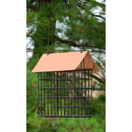 Coppertop Double Suet Cage Bird Feeder - BIRDLOVER