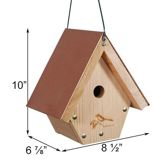 Coppertop Hanging Wren House