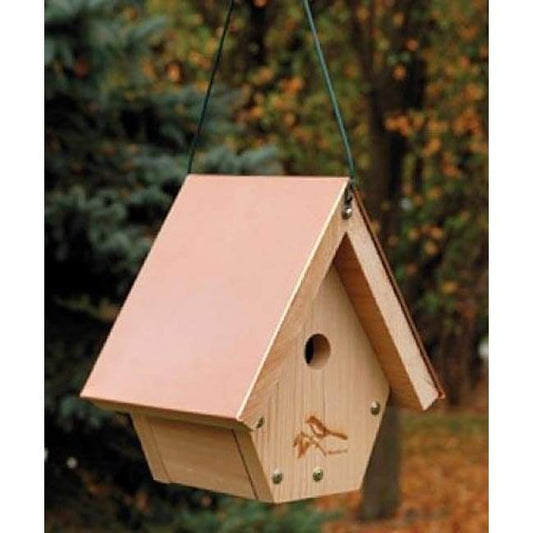 Coppertop Hanging Wren House - BIRDLOVER