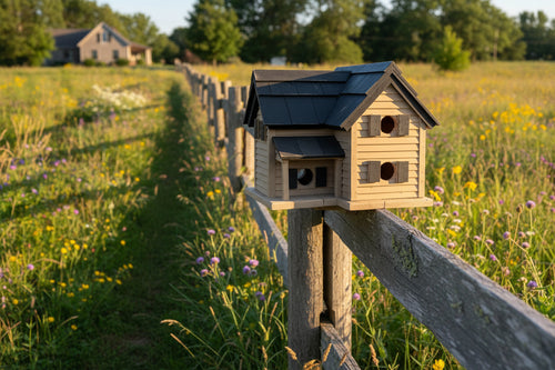 Cottage Style Birdhouse | Reclaimed Materials | Large Birdhouse | SH - BH4 - BIRDLOVER