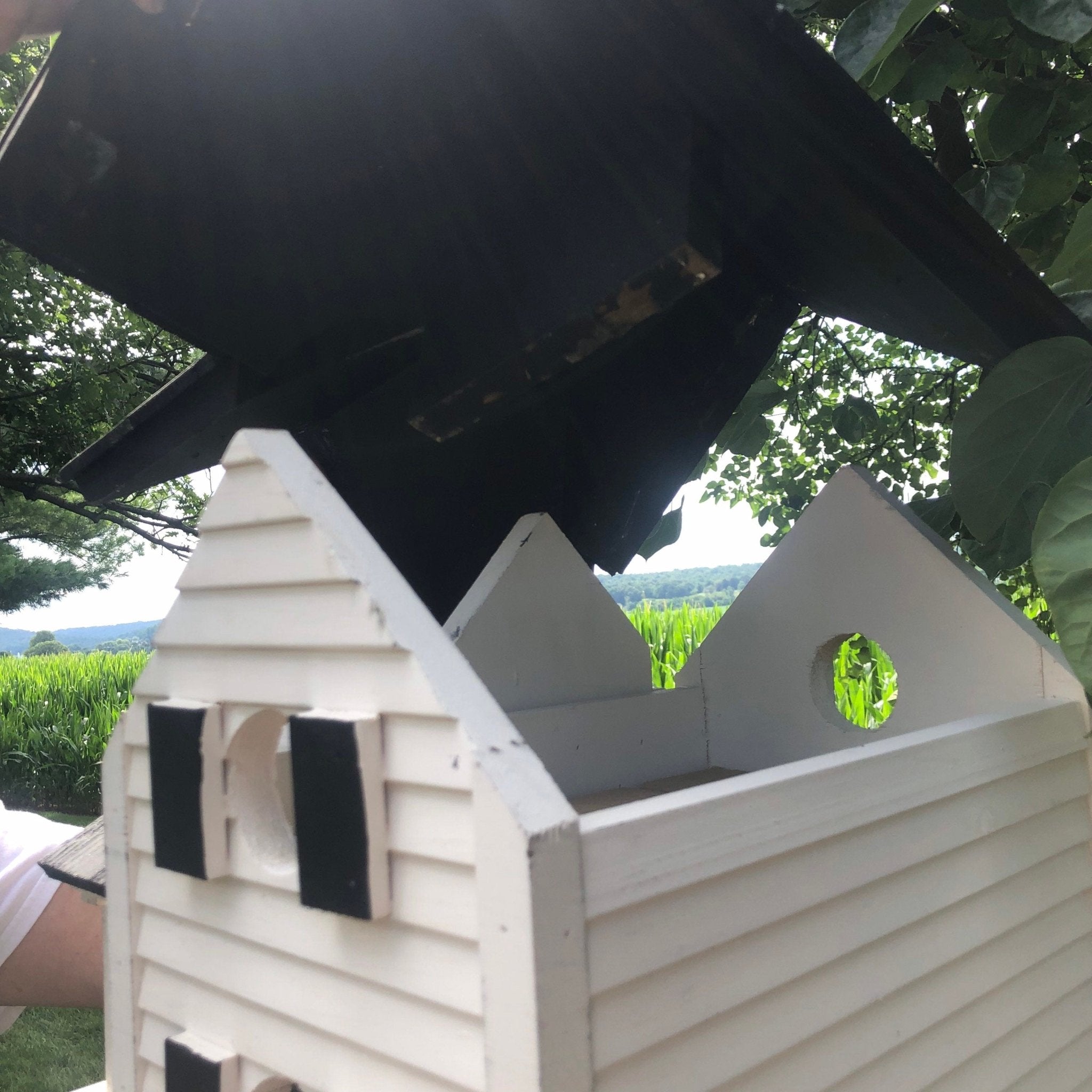 Cottage Style Birdhouse | Reclaimed Materials | Large Birdhouse | SH - BH4 - BIRDLOVER