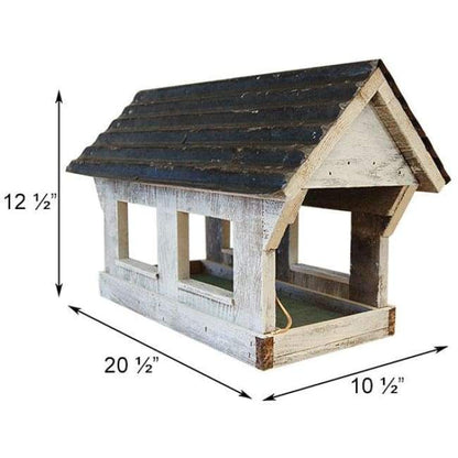 Covered Bridge Bird Feeder