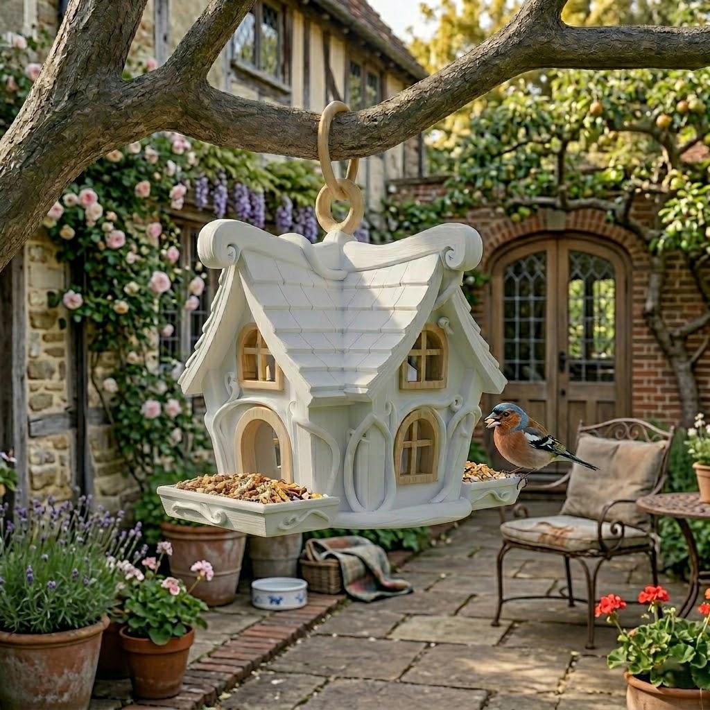 Fantasy Garden Bird Feeder — Unique Outdoor Decor - BIRDLOVER