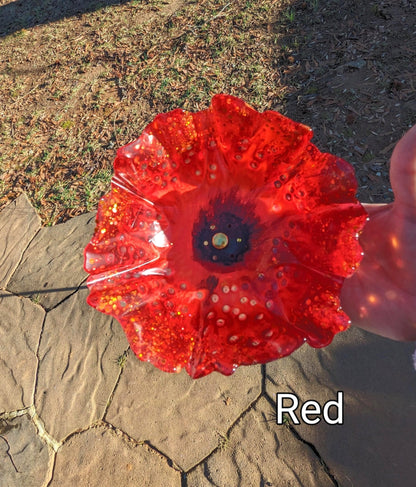 Flower Shape Bird Feeder — Handmade Resin Bee Watering Station - BIRDLOVER