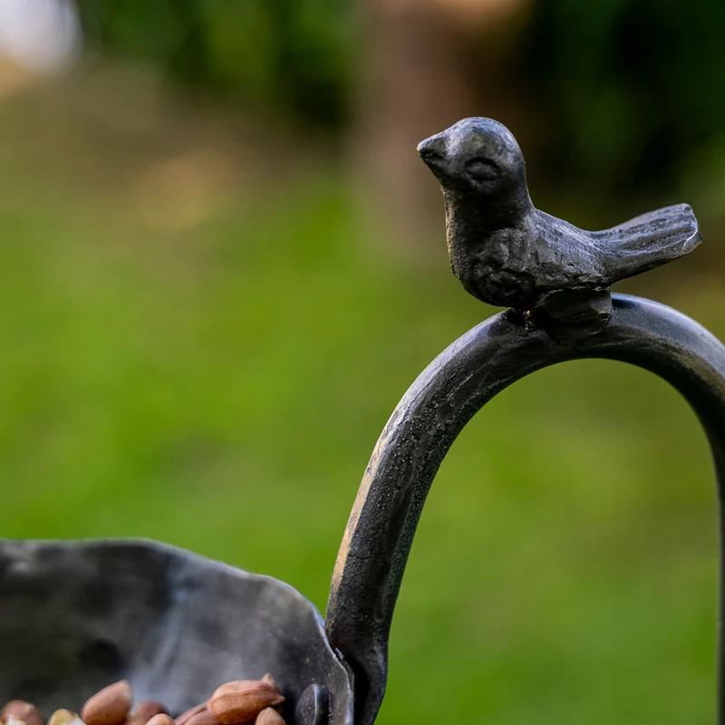 Freestanding Forged Bird Feeder — Garden Decoration - BIRDLOVER