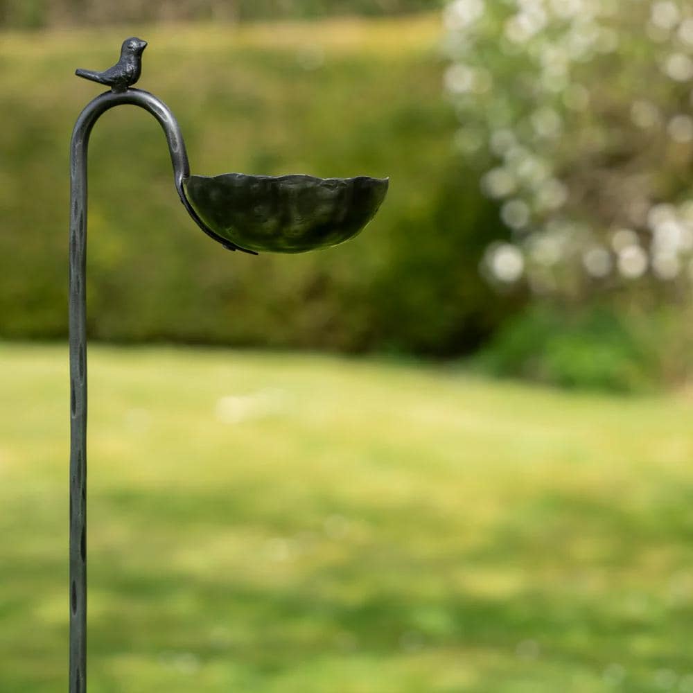 Freestanding Forged Bird Feeder — Garden Decoration - BIRDLOVER