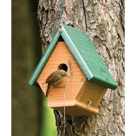 Going Green Hanging Wren House - BIRDLOVER
