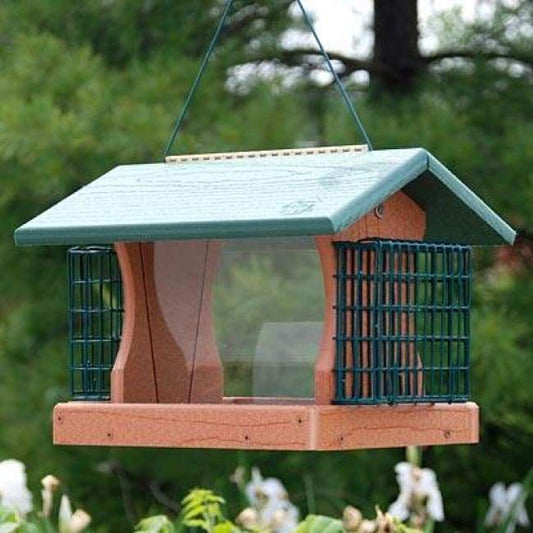 Going Green Premier Bird Feeder with Suet Cages - BIRDLOVER