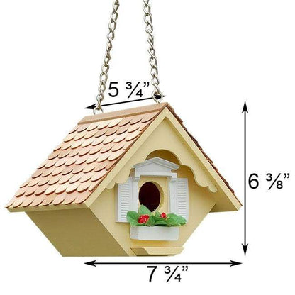 Little Hanging Wren House, Yellow