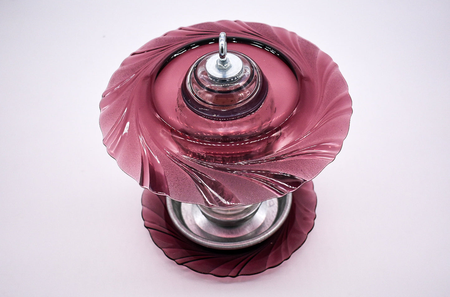 Amethyst Glass Finch Feeder — Mason Jar Bird Feeder - BIRDLOVER