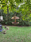 Bird Feeder Made from Pure Copper & Brass Hardware — No Plastic - BIRDLOVER