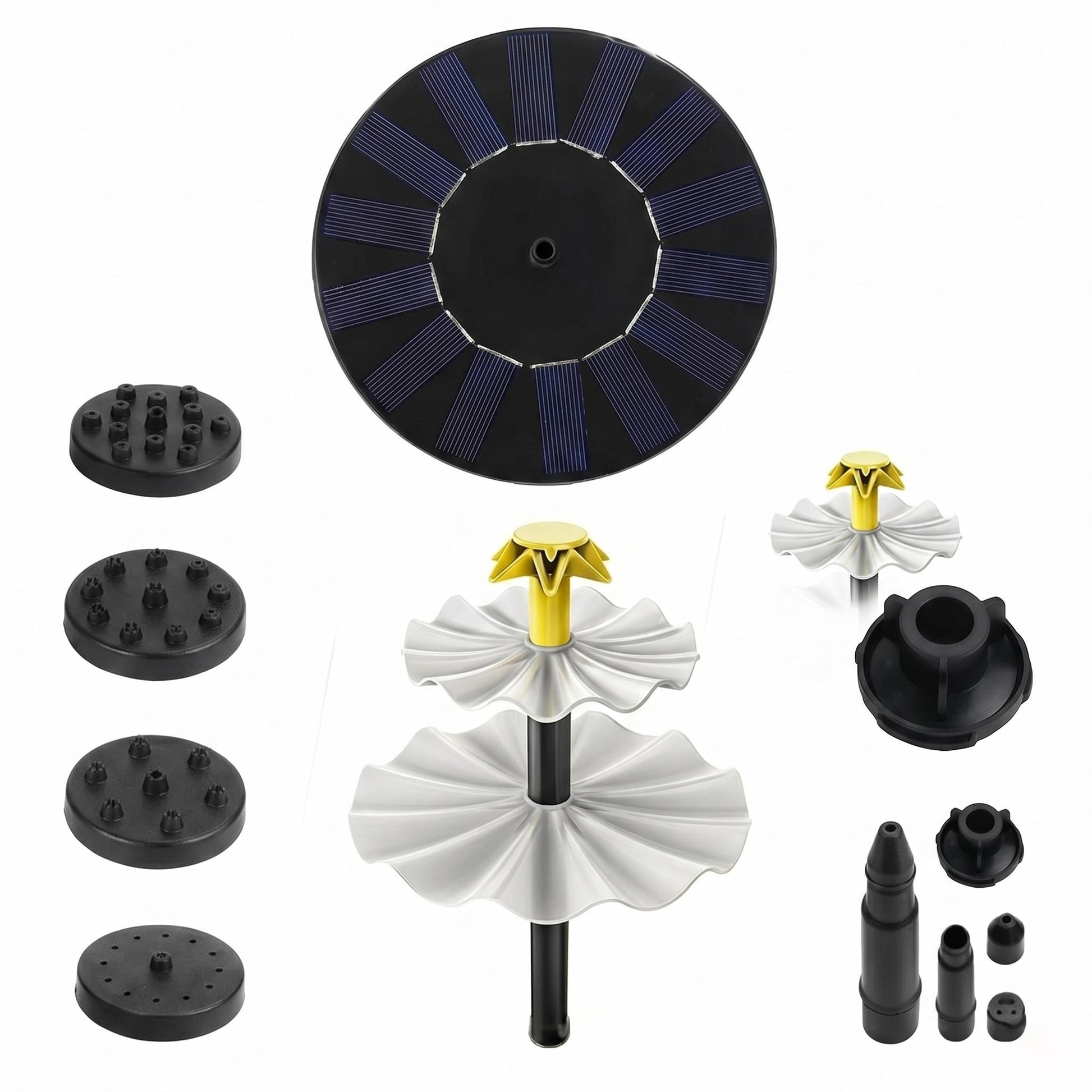Hanging Solar Waterfall Bird Bath Fountain — Outdoor Hummingbird Feeder - BIRDLOVER