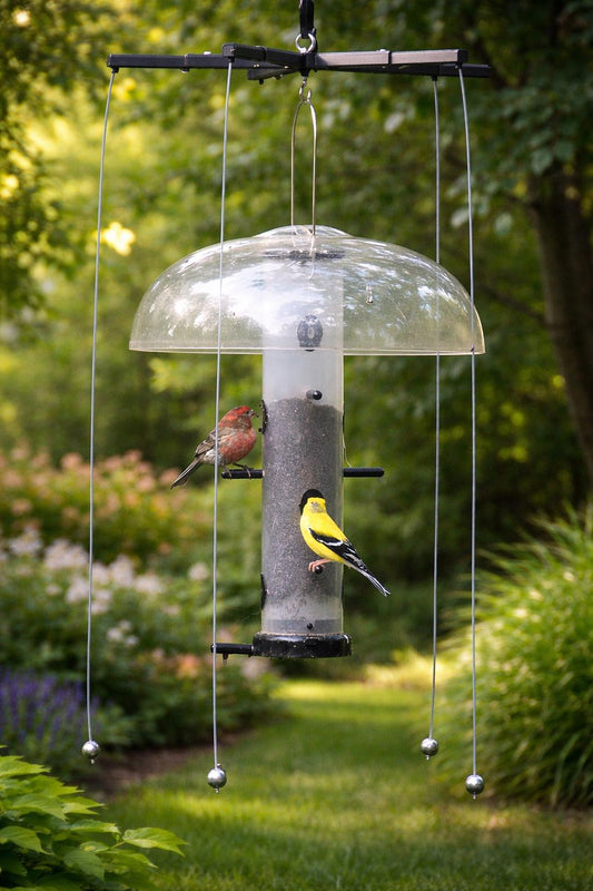 Sparrow B Gone — Keep House Sparrows Away from Tube Bird Feeders - BIRDLOVER