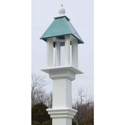 Pavilion Bird Feeder with Verdigris Roof