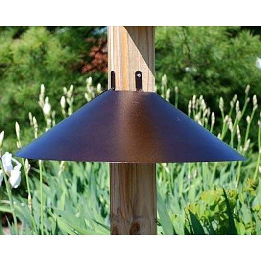Post Mount Squirrel Baffle - BIRDLOVER