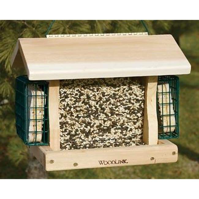 Professional Series Premier Cedar Seed and Suet Bird Feeder