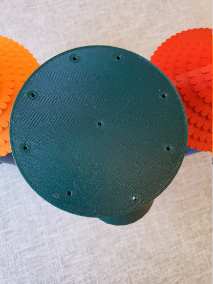 Round Shingled Roof Bird Feeder | Team Colors | Bird | Outdoor | Birdfeed | Conical | Shingled Roof | Circular Birdfeeder | - BIRDLOVER