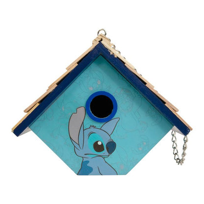 Stitch Hanging Wren House, Blue - BIRDLOVER