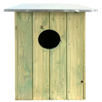 Tawny or Barred Owl House - BIRDLOVER