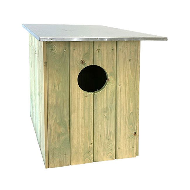 Tawny or Barred Owl House - BIRDLOVER