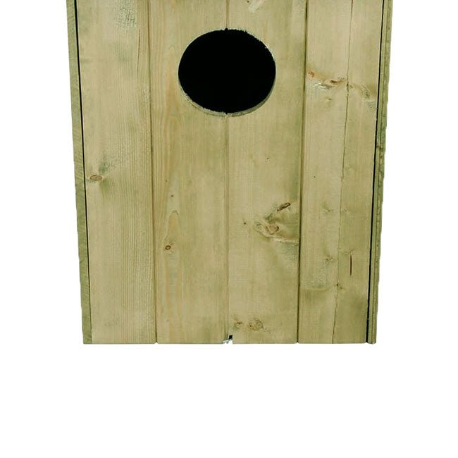 Tawny or Barred Owl House - BIRDLOVER