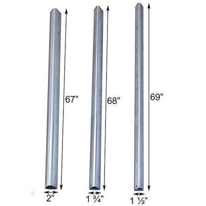 Telescoping Aluminum Tri - Pole with Ground Socket - BIRDLOVER