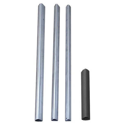Telescoping Aluminum Tri - Pole with Ground Socket - BIRDLOVER