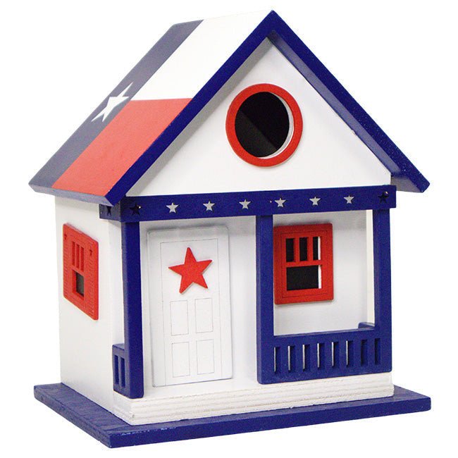 Texas State Cottage Bird House - BIRDLOVER
