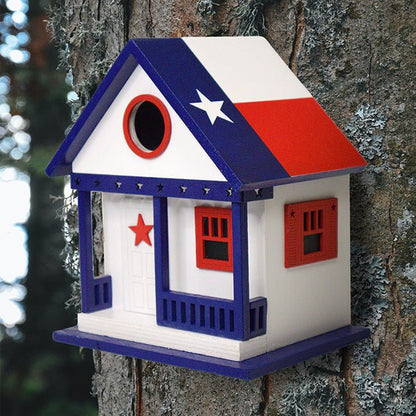 Texas State Cottage Bird House - BIRDLOVER