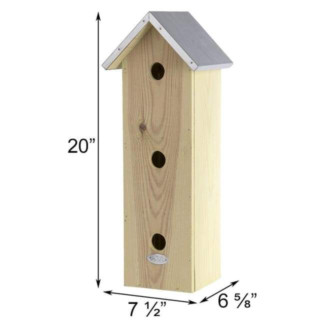 Three Story Bird House