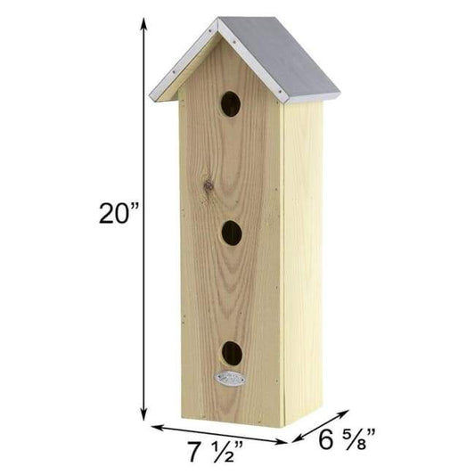 Three Story Bird House