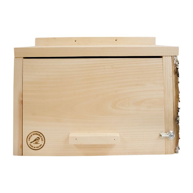 Uncle Dunkel's Bark Clad Winter Bird Nesting Box - BIRDLOVER
