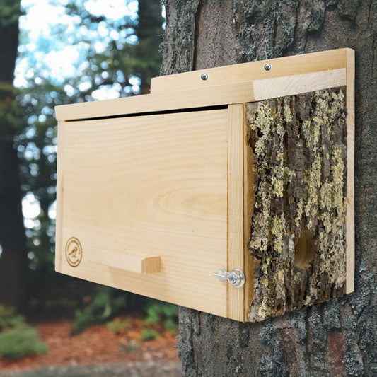 Uncle Dunkel's Bark Clad Winter Bird Nesting Box - BIRDLOVER