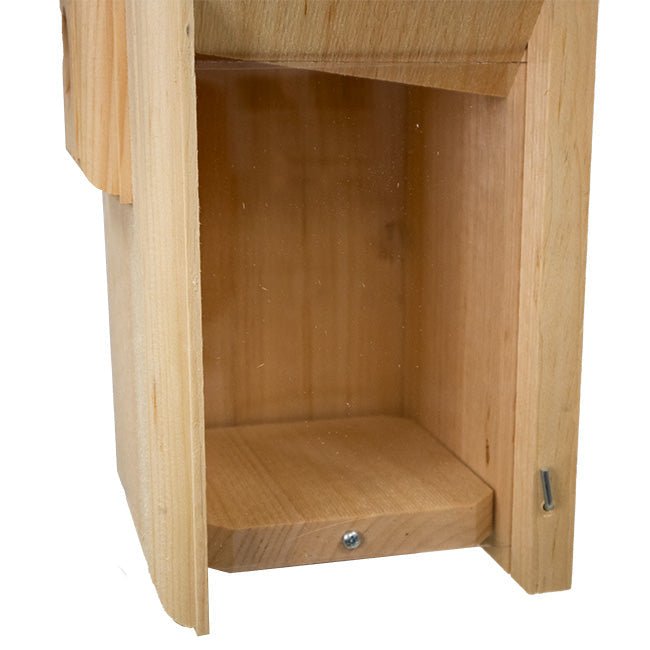Western Bluebird House with Observation Window - BIRDLOVER