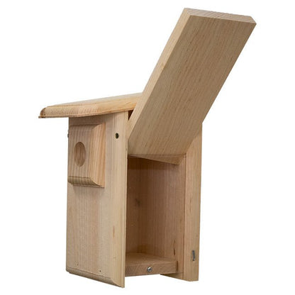 Western Bluebird House with Observation Window - BIRDLOVER