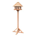 Wild Bird Lovers Cedar Gazebo Bird Table with Stand - BIRDLOVER
