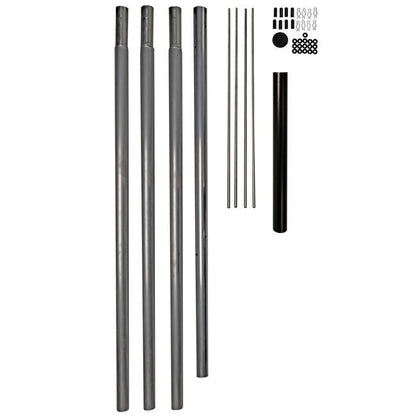 Wild Bird Lover's Purple Martin Aluminum Pole for 8 Gourds - BIRDLOVER
